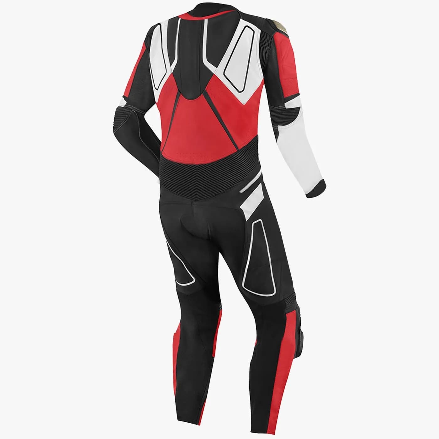 Inferno Pulse Motorcycle Leather Suit front view