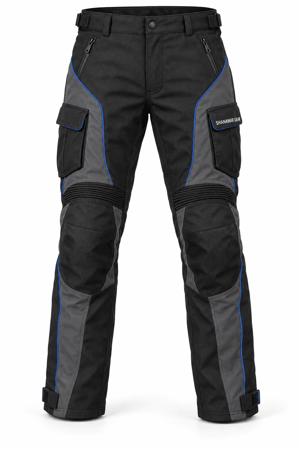 The Horizon two-piece textile suit concept combines a matching jacket and trousers with distinctive Shanawar Gear brandi