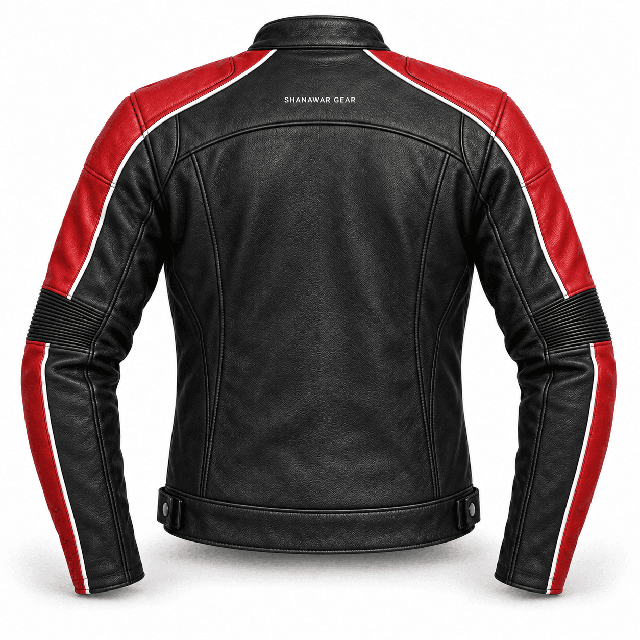 Shanawar Gear Apex Motorcycle Jacket – Black & Red