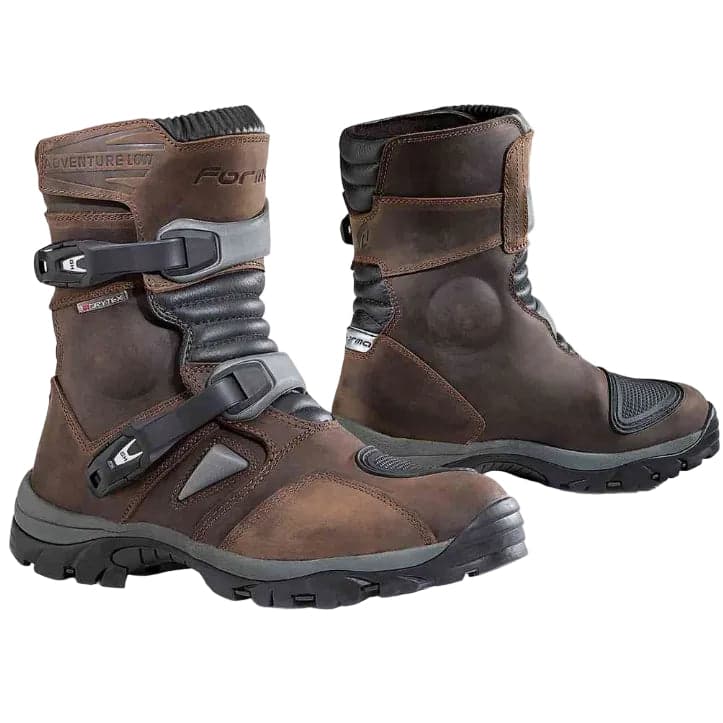 Forma Adventure Low Motorcycle Boots – Brown